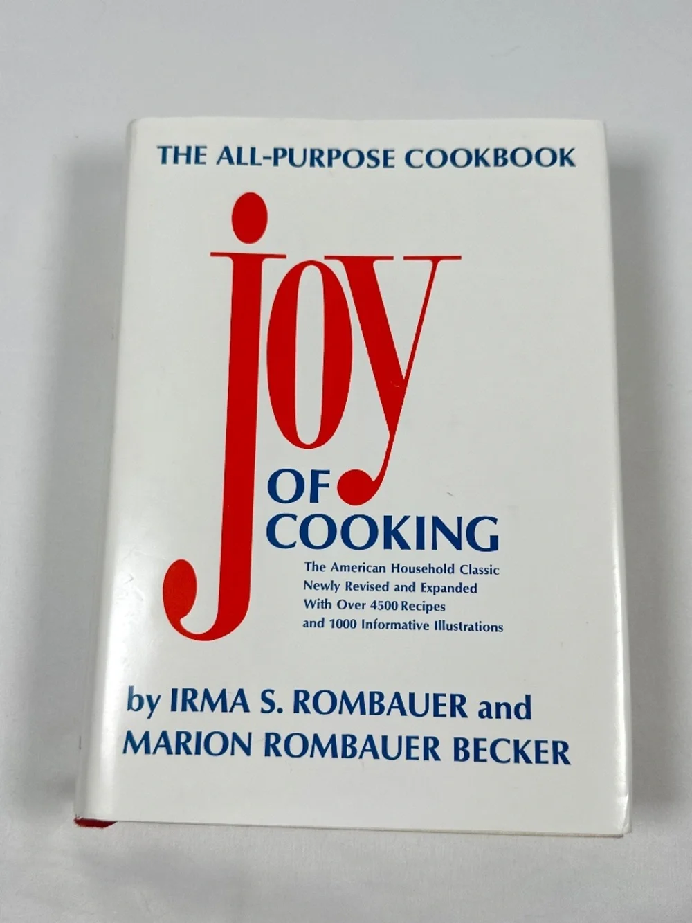 Vintage The All Purpose Cookbook, The Joy of Cooking, Hardcover Dust Jacket